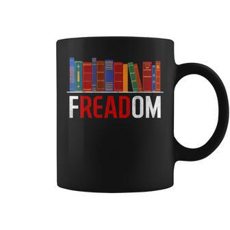 Freadom Anti Ban Books I Read Banned Books Freedom Book Freedom Funny Gifts Coffee Mug | Mazezy CA