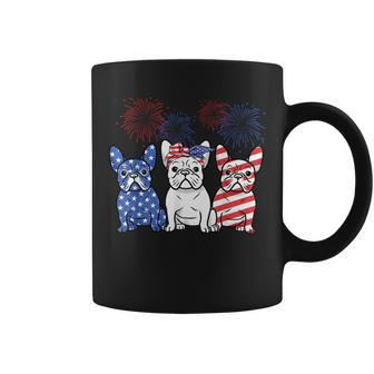 French Bulldog American Flag 4Th Of July Independence Day Coffee Mug | Mazezy