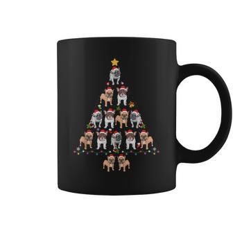 French Bulldog Christmas Tree Ugly Christmas Sweater Coffee Mug - Monsterry AU