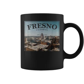 Fresno California Downtown Coffee Mug | Mazezy