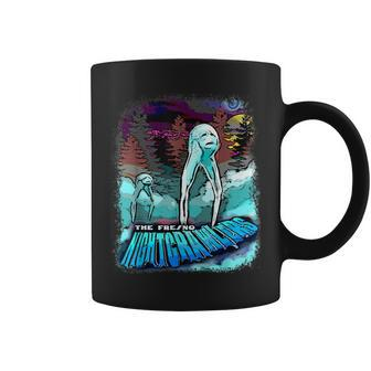 Fresno Nightcrawlers Spooky Creepy Ghost Monsters Coffee Mug | Mazezy AU