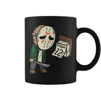 Friday 12Th Halloween Horror Movie Humor Halloween Coffee Mug | Mazezy