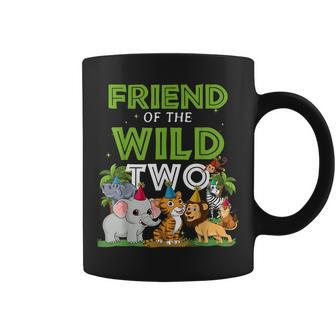 Friend Of The Wild Two Zoo Birthday Safari Jungle Animal Coffee Mug | Mazezy