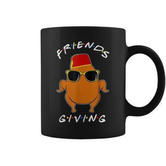 Friends Giving Turkey Happy Friendsgiving Thanksgiving Coffee Mug | Mazezy