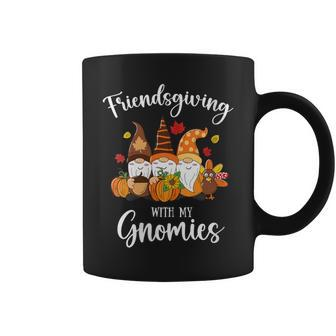 Friendsgiving With My Gnomies Thanksgiving Three Gnomes Coffee Mug - Thegiftio UK