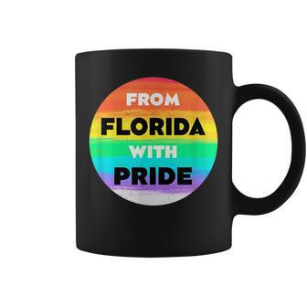 From Florida With Pride Lgbtq Sayings Lgbt Quotes Coffee Mug | Mazezy