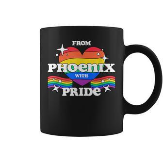 From Phoenix With Pride Lgbtq Gay Lgbt Homosexual Coffee Mug | Mazezy