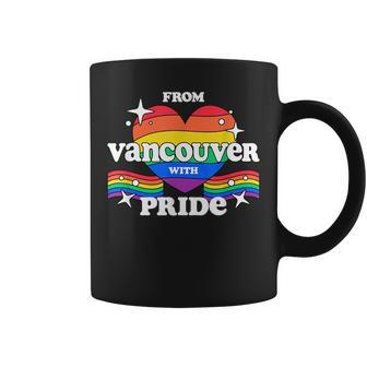From Vancouver With Pride Lgbtq Gay Lgbt Homosexual Coffee Mug | Mazezy DE
