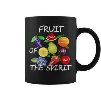 Fruit Of The Spirit By Their Fruit Christian Faith Coffee Mug | Mazezy