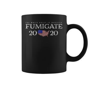 Fumigate 2020 White House Infested Trump Is A Rat Protest Gift For Women Coffee Mug - Thegiftio UK