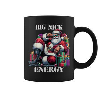 Fun Big Nick Energy Santa Claus Christmas Xmas Cool Coffee Mug - Seseable