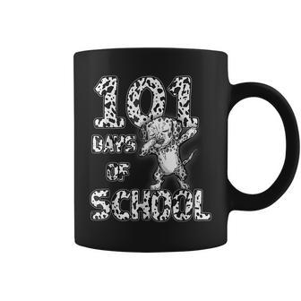 Funny 101 Days School Dabbing Dalmatian Dog 100 Days Teacher Gifts For Teacher Funny Gifts Coffee Mug | Mazezy