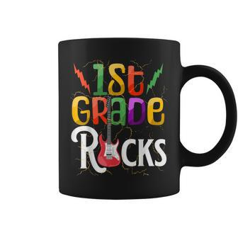 1St Grade Rocks Back To School StudentsTeachers Coffee Mug - Seseable