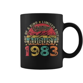 40 Years Old August 1983 Vintage 40Th Birthday Coffee Mug - Seseable