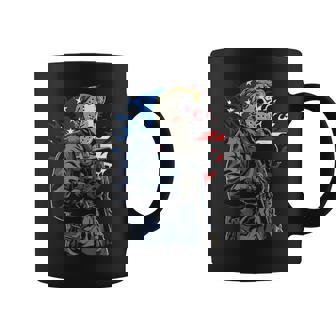 4Th Of July American Horror American Flag Scary Trump Scary Coffee Mug | Mazezy