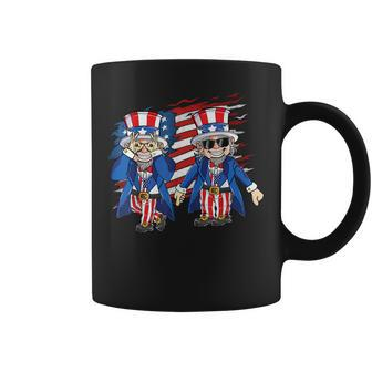 Funny 4Th Of July Independence Day Uncle Sam Griddy Coffee Mug | Mazezy