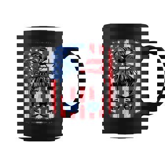 Funny 4Th Of July Patriotic American Flag Usa Women Girls Coffee Mug - Thegiftio
