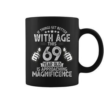 Funny 69 Years Old Birthday For Men Born In 1954 Chapter 69 Coffee Mug - Seseable