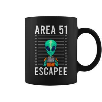 Alien Art Alien Lover Area 51 Escapee Alien Coffee Mug - Seseable
