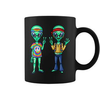 Alien Alien Lover Hippie Aliens Believe In Aliens Coffee Mug - Thegiftio UK