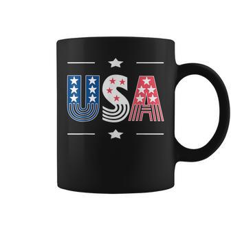 Funny American Patriotic Themed Usa Flag For Summer And Bbqs Patriotic Funny Gifts Coffee Mug | Mazezy