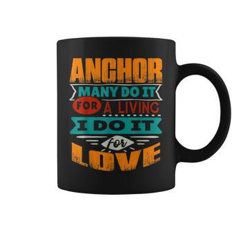 Funny Anchor Quote I Am Echocardiographer For Love Coffee Mug | Mazezy