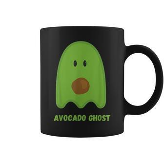 Funny Avocado Ghost Halloween Costume And Apparel Avocado Funny Gifts Coffee Mug | Mazezy