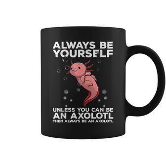 Funny Axolotl Design For Men Women Boys Girls Axolotl Lover Coffee Mug - Seseable