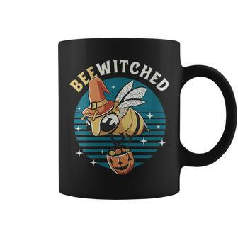 Funny Bee Witched Halloween Puns Trick Or Treat Witch Gift For Womens Coffee Mug | Mazezy