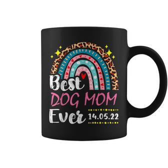 Funny Best Dog Mom Ever Quote Dog Mom Cool Corgi Meme Coffee Mug | Mazezy DE