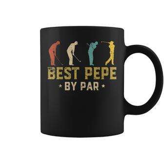 Funny Best Pepe By Par Fathers Day Gifts Golf Coffee Mug | Mazezy DE