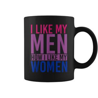 Bi Pride I Like My How I Like My Bisexual Coffee Mug | Mazezy