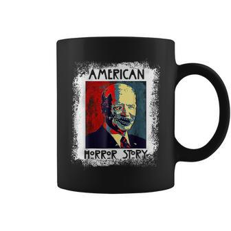 Funny Biden Horror American Zombie Story Halloween Halloween Funny Gifts Coffee Mug | Mazezy