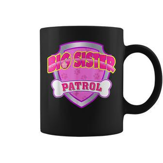 Big Sister Patrol Dog Mom Dad Birthday Party Coffee Mug