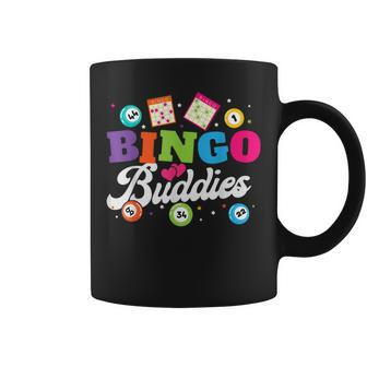 Funny Bingo Buddies Lucky Game Matching Team Men Women Coffee Mug - Monsterry AU