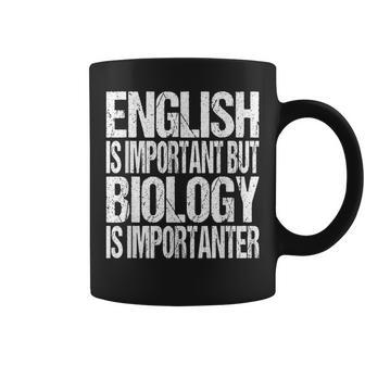 Biology Quote Back To School Student Teacher Coffee Mug | Mazezy UK