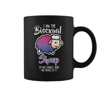 Bisexual Bi Pride Awareness Bisexual Sheep Coffee Mug | Mazezy