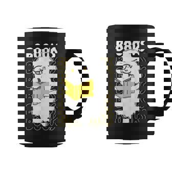 Books Ghost Reading Boooks Halloween Teacher Coffee Mug - Thegiftio
