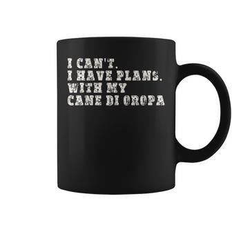 I Can't I Have Plans With My Cane Di Oropa Coffee Mug | Mazezy