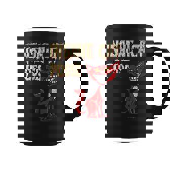 Cat Insane Cats Posse Scary Kitten Clown Horror Scary Coffee Mug | Mazezy