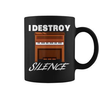 Celesta I Destroy Silence New Year Coffee Mug | Mazezy