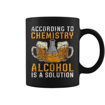 Funny Chemistry Teacher Beer Alcohol Chemist Gift Chemistry Coffee Mug | Mazezy