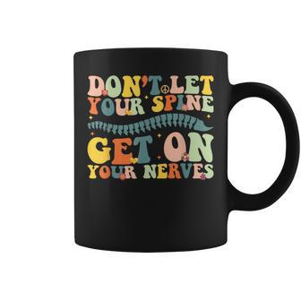 Chiropractor Groovy Spine Doctor Of Chiropractic Coffee Mug - Seseable