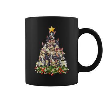 Christmas Tree French Bulldog Ugly Christmas Sweaters Coffee Mug - Monsterry CA
