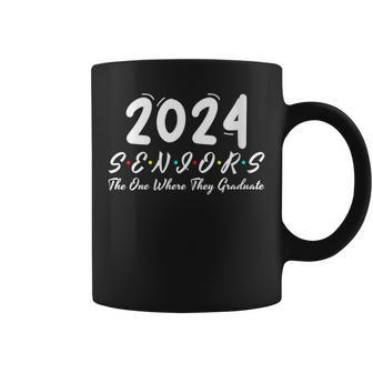 Funny Class Of 2024 One Where They Graduate Seniors 2024 Coffee Mug | Mazezy