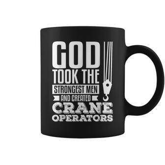 Construction Crane Quote For A Crane Operator Coffee Mug | Mazezy