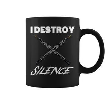 Cor Anglais I Destroy Silence New Year Coffee Mug | Mazezy DE