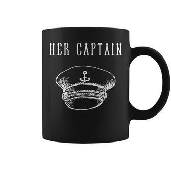 Funny Cruise Her Captain Couple Gift Cruise Funny Gifts Coffee Mug | Mazezy