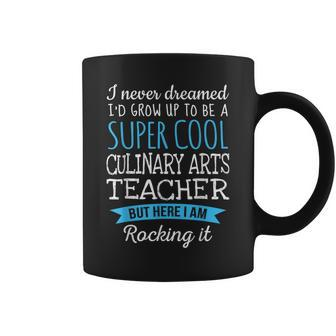 Culinary Arts Teacher Appreciation Coffee Mug | Mazezy