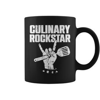 Culinary Lover Chef Cook Culinary Rockstar Coffee Mug | Mazezy